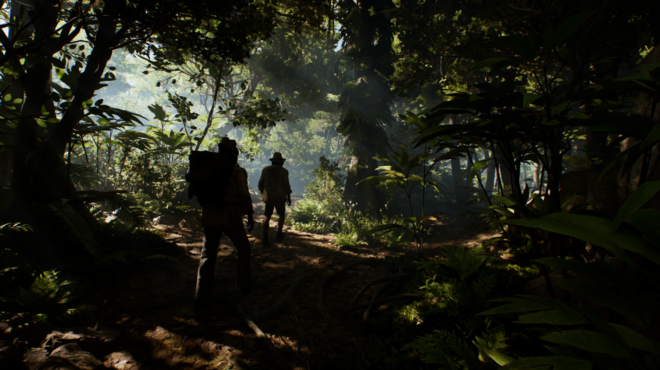 A still from the game, Indiana Jones and the Great Circle.